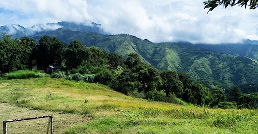 Clouds over the Blue Mountain, Jamaica. Flickr: Nigel Burgher