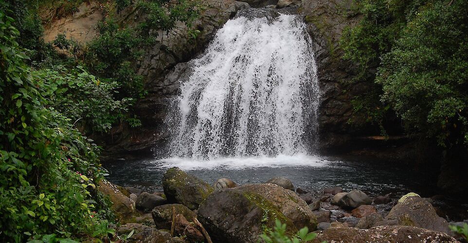 Waterfalls in Blue Mountain, Jamaica. Flickr:Midnight Believer