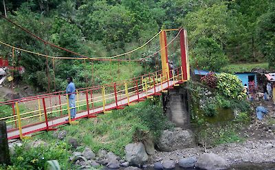 Footbridge in Blue Mountains, Jamaica. Flickr:Midnight Believer