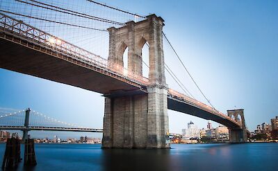 Brooklyn Bridge, New York City, USA. Unsplash: Alexander Rotker