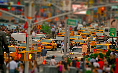 Busy New York City, New York, United States. Photo via Flickr:Giacomo Carena