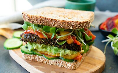 Vegan sandwich, Brooklyn, New York City, New York, USA. The Matter of Food@Unsplash