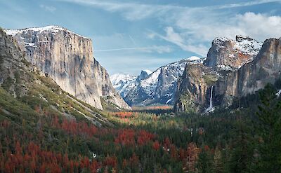 Yosemite National Park Tunnel View, California, USA. Unsplash: Aniket Deole