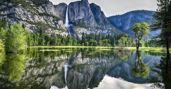 Reflective waters at Yosemite National Park, California, USA. Unsplash: Mick Haupt