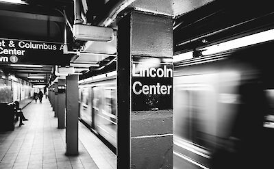 Lincoln Center subway, New York City, USA. Unsplash: Rafaelleao