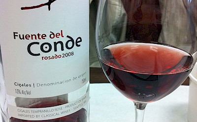 Rosé wine in Spain. CC:Cagne27