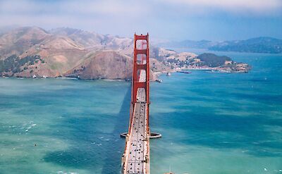 Golden Gate Bridge, San Francisco, California. Unsplash: Edgar Chaparro