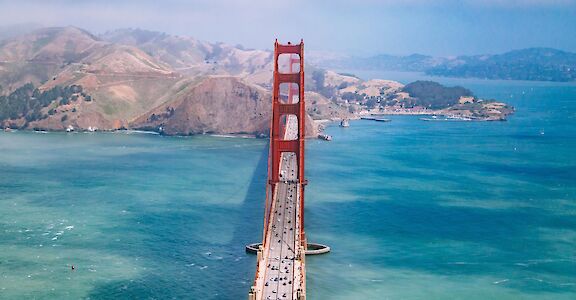 Golden Gate Bridge, San Francisco, California. Unsplash: Edgar Chaparro