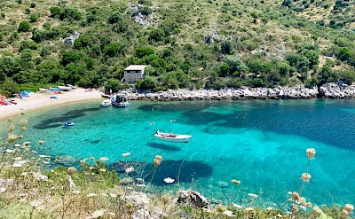 Boat in a bay on Dugi Otok, Croatia. Unsplash@Gabriela Slovak