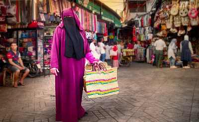 Colors abound in Marrakech, Morocco. Flickr:Jose Ramirez
