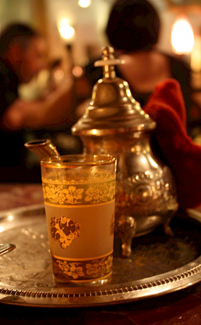 Moroccan mint tea. Flcikr:KRebaud