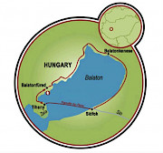 Lake Balaton Family Bike Tour Map