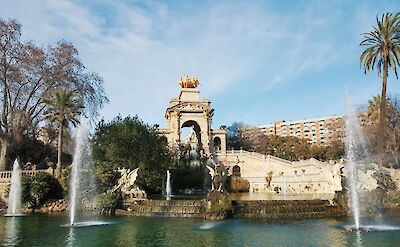Fountain at the Park de la Ciutadella, Barcelona, Spain: Unsplash: VENUS MAJOR