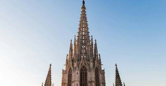 Top of the Sagrada Familia, Barcelona, Spain. Getty Images@Unsplash