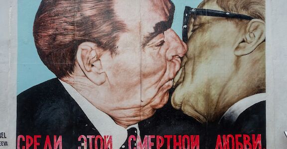 Controversial artwork, Berlin Wall, Berlin, Germany. Nick Fewings@Unsplash