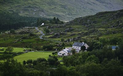 Farms dot County Kerry, Ireland. Unsplash:Valerie