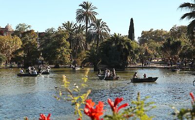 Boats on a lake in Park de la Ciutadella, Barcelona, Spain. Unsplash: Yevheniia