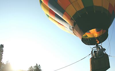 Hot air balloon. Austin Ban@Unsplash