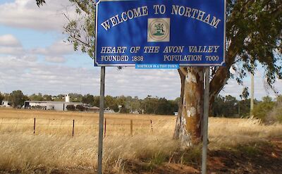 Welcome to Northam sign, Western Australia, Australia. Don Pugh@Flickr