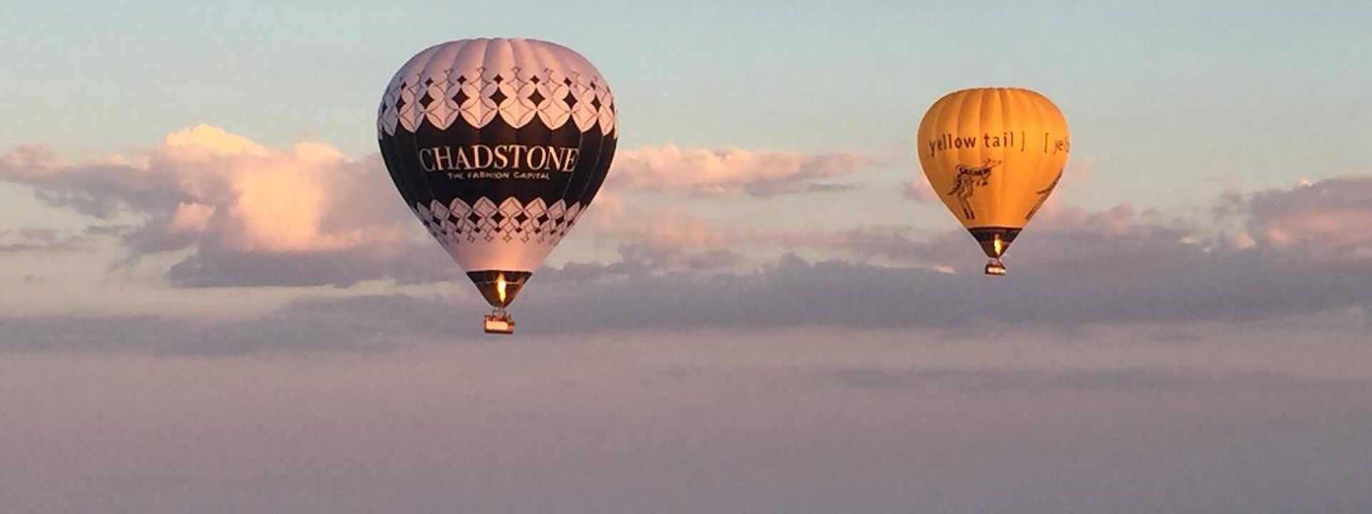 Balloons above Geelong, Australia. CC: Liberty Balloon Flights