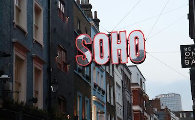 Soho, London. Unsplash: Alicja Ziaj