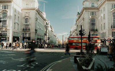 Oxford Street, London. Unsplash: Bryan Brittos