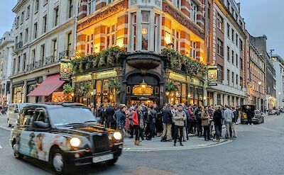 Soho in the evening, London, UK. Unsplash: Tomek Baginski