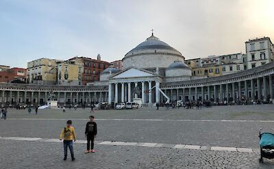 Piazza del Plebiscito, Naples, Italy. Flickr:Erin Mc