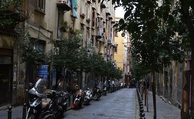 Street in Naples, Italy. Flickr: Pug Girl