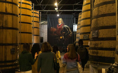 Tour through the oldest port wine cellar in the world, Porto, Portugal. CC: Eating Europe