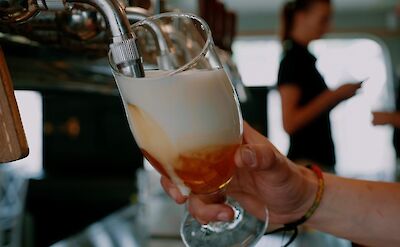 Pouring a pint in Prague, Czech Republic. CC: Eating Europe