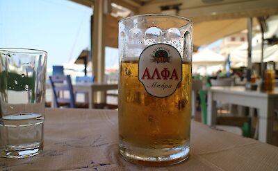 Alfa is an Athenian beer. Flickr:Erik Cleves Kristensen