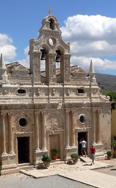 Arkadi Monastery in Crete, Greece. Flickr:Alistair Young