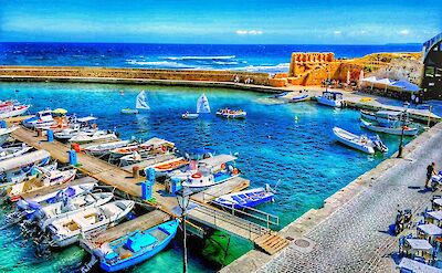 Harbor in Chania, Crete, Greece. Flickr:r chelseth