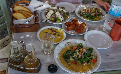 Greek dining. Flickr:Trevor Bobowick