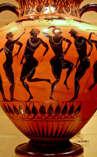 Typical Greek pottery. Flickr:Sharon Mollerus
