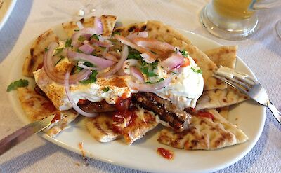 Greek Taverna food. Flickr:Karl Baroon
