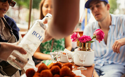 Drinks and bitterballen, Amsterdam, Netherlands. CC: Eating Europe