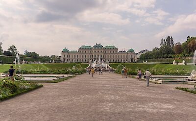 Bevedere Palace in Vienna, Austria. Flickr:Miguel Mendez