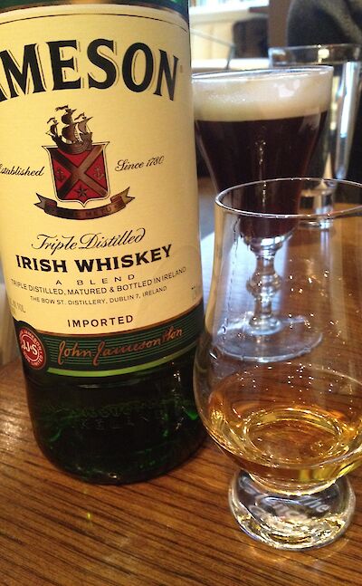 Jameson - a popular Irish whiskey! Flickr:Jameson Fink