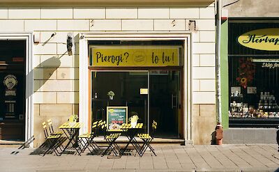 Pierogi cafe, Krakow, Poland. Unsplash: Samura Da Silva
