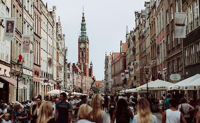 Street Life in Gdansk, Poland. Unsplash: Freestocks