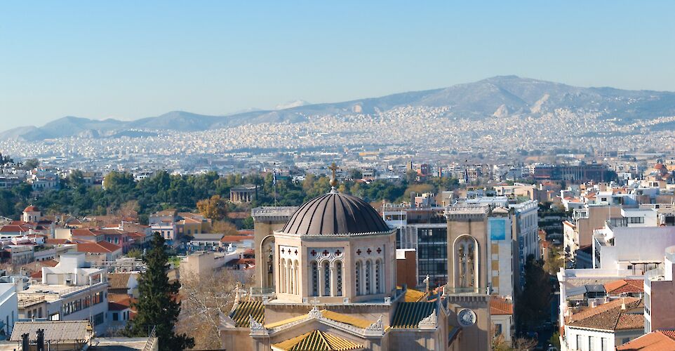 Athens from above, Greece. Unsplash: Athens at a glance
