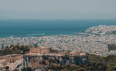 Athens from above, Greece. Unsplash: Rafael Hoyosweht