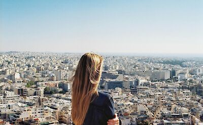 Looking out over Athens, Greece. Unsplash: Semina Psichogiopoulou