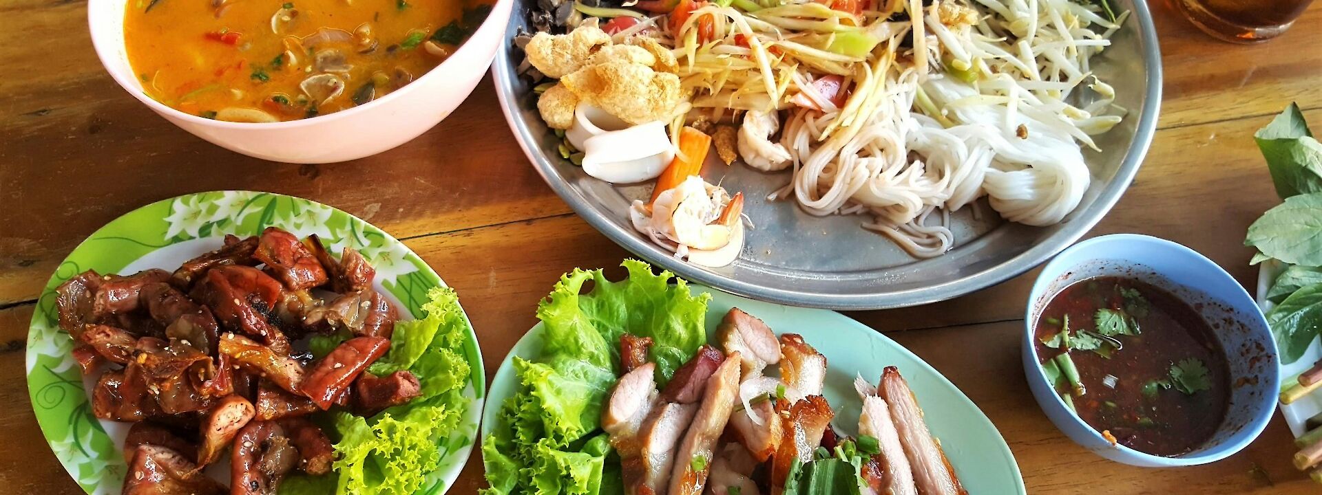 Bangkok cuisine, Thailand. Unsplash: Jerome Jome