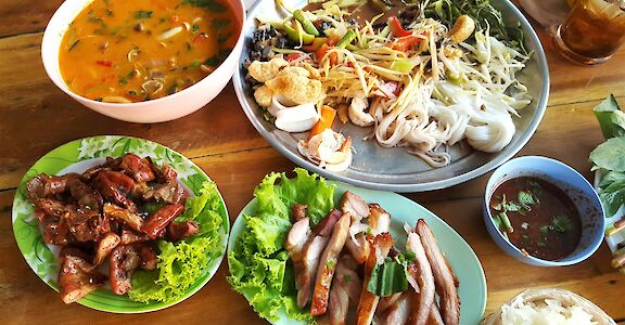 Bangkok cuisine, Thailand. Unsplash: Jerome Jome