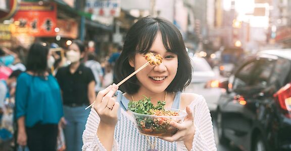 Eating calamari. Getty Images@Unsplash