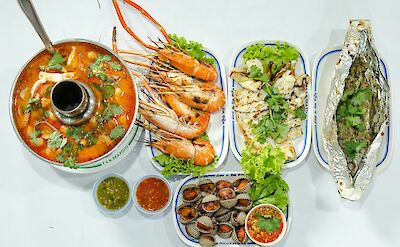 Thai food, Bankgok. Unsplash: Streets of food