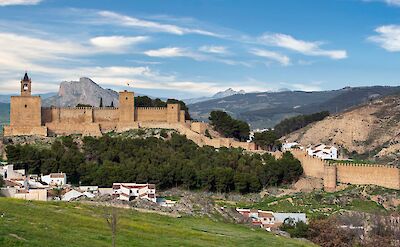 The Alcazaba overlooking Antequera. pexels:Enrique72